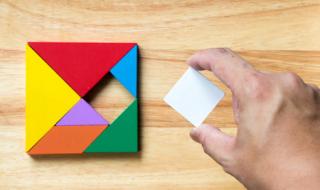 七巧板拼正方形 七巧板拼正方形